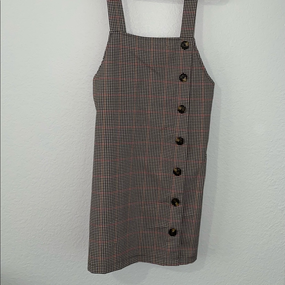 Black,white, and red plaid dress!!